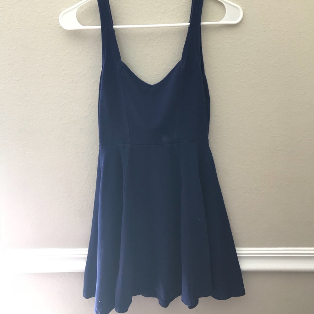 Blue dress